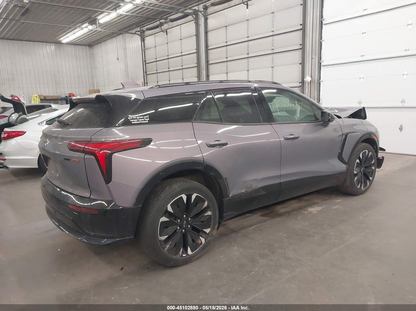 Vin: 3gnkdcrj5rs183709, lot: 45600446, chevrolet blazer ev eawd rs 20244