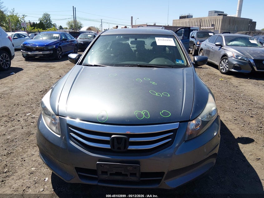 2012 Honda Accord 2.4 2.4 Se grey Lot 111045102899 Vin 1HGCP2F62CA244801