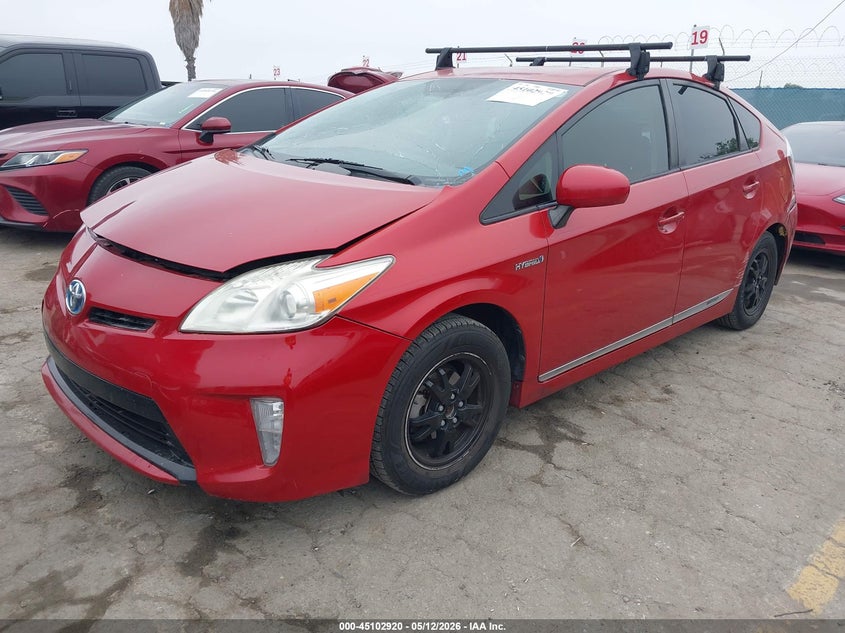 2012 Toyota Prius Two JTDKN3DU5C1542864 photo 1