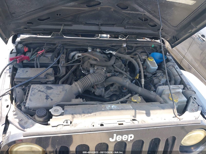 2009 JEEP WRANGLER SPORT UTILITY VEHICLE 3.8L V-6 202HP