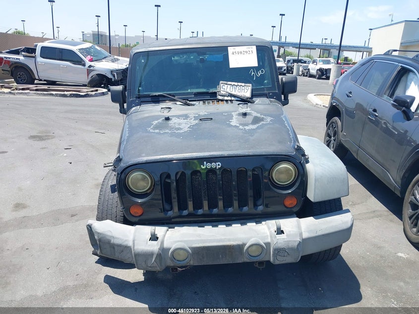 2009 JEEP WRANGLER SPORT UTILITY VEHICLE 3.8L V-6 202HP