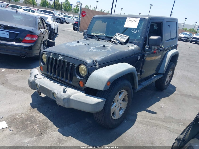 2009 JEEP WRANGLER SPORT UTILITY VEHICLE 3.8L V-6 202HP