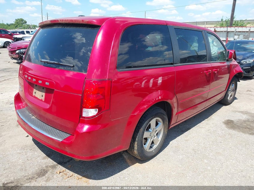 Vin: 2c4rdgbg5cr302988, lot: 45600533, dodge grand caravan se/avp 20124