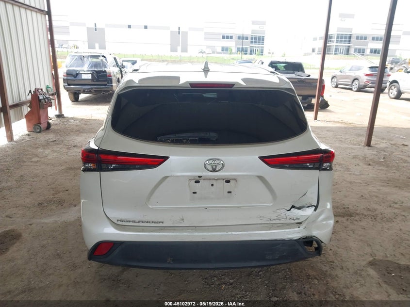 VIN 5TDGZRAH8LS503189 2020 TOYOTA HIGHLANDER XLE