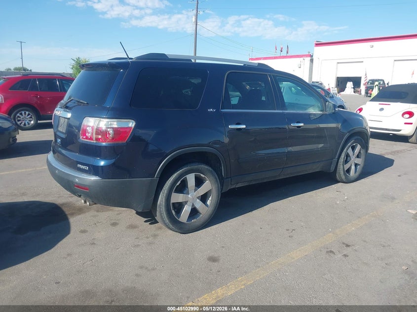 Vin: 1gkkvsed1cj119468, lot: 45600556, gmc acadia slt-2 20124