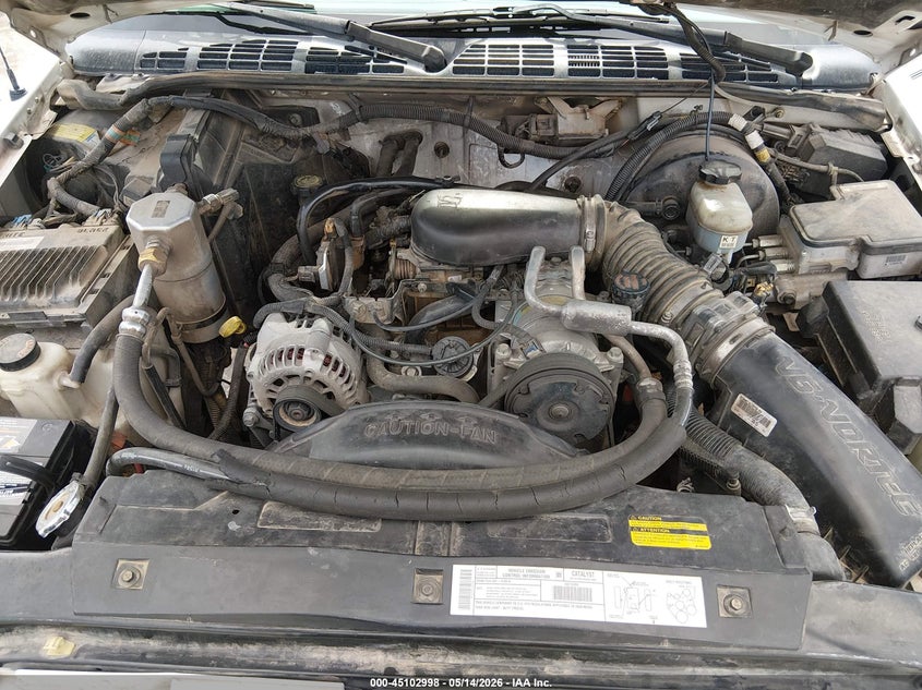 2000 Oldsmobile Bravada VIN: 1GHDT13W3Y2391377 Lot: 45102998