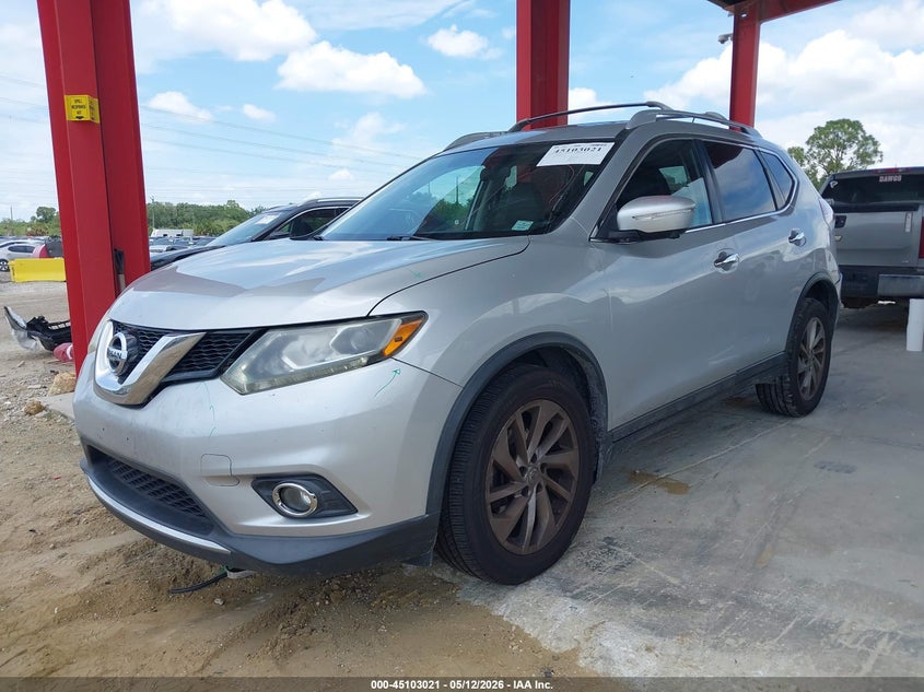 2015 Nissan Rogue Sl 5N1AT2MV8FC833397 photo 1