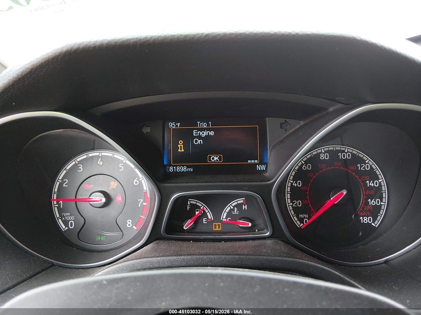 2017 FORD FOCUS ST auction photo 7