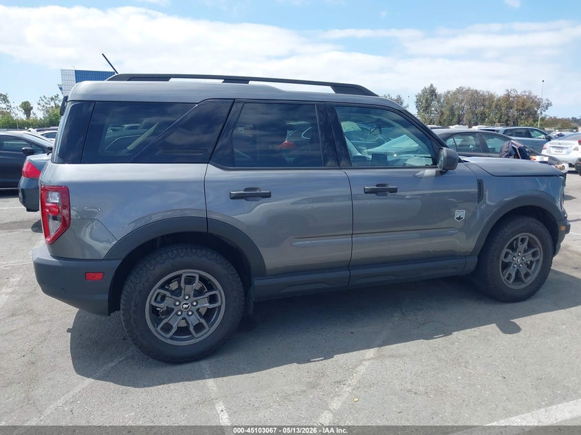 2023 Ford Bronco Sport Big Bend VIN: 3FMCR9B62PRD31824 Lot: 45103067