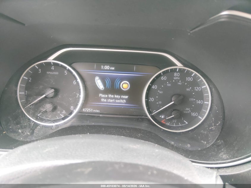 VIN 1N4AA6CV3LC371318 2020 NISSAN MAXIMA SV XTRONIC CVT