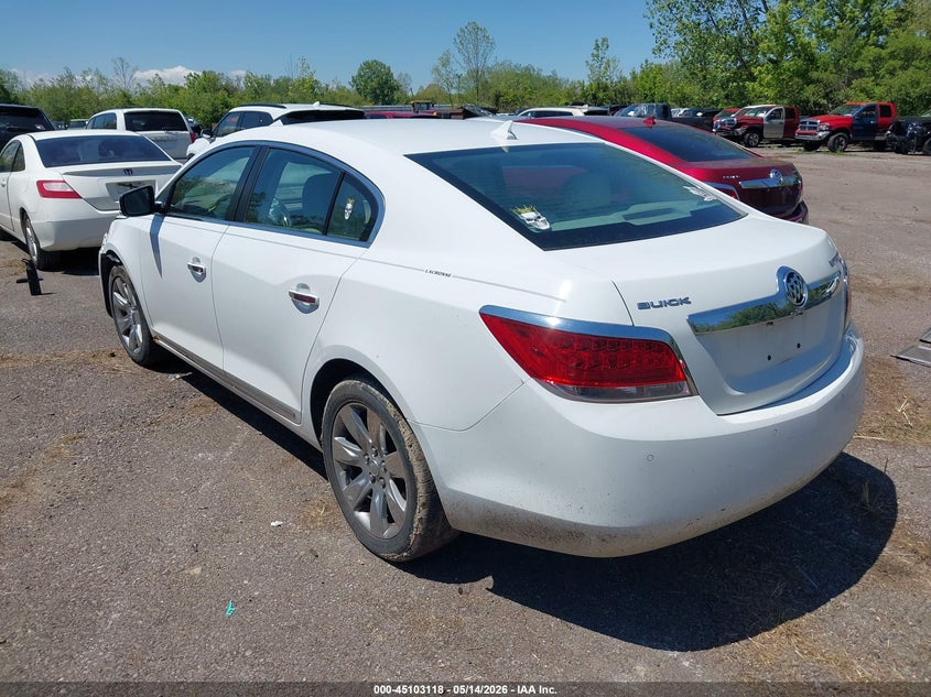 Vin: 1g4gc5eg9af203276, lot: 45600684, buick lacrosse cxl 20103