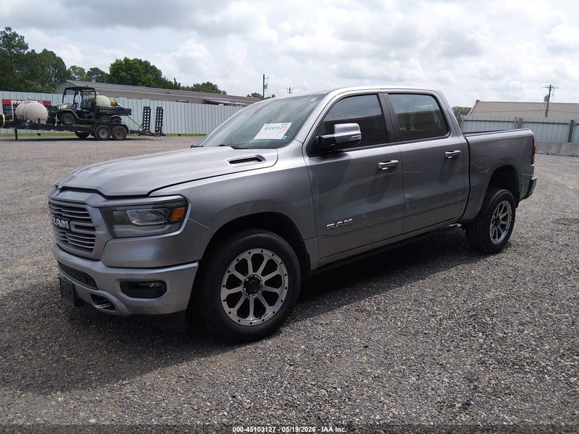 Vin: 1c6rrejt4pn670366, lot: 45600693, ram 1500 laramie  4x2 5'7 box 20232