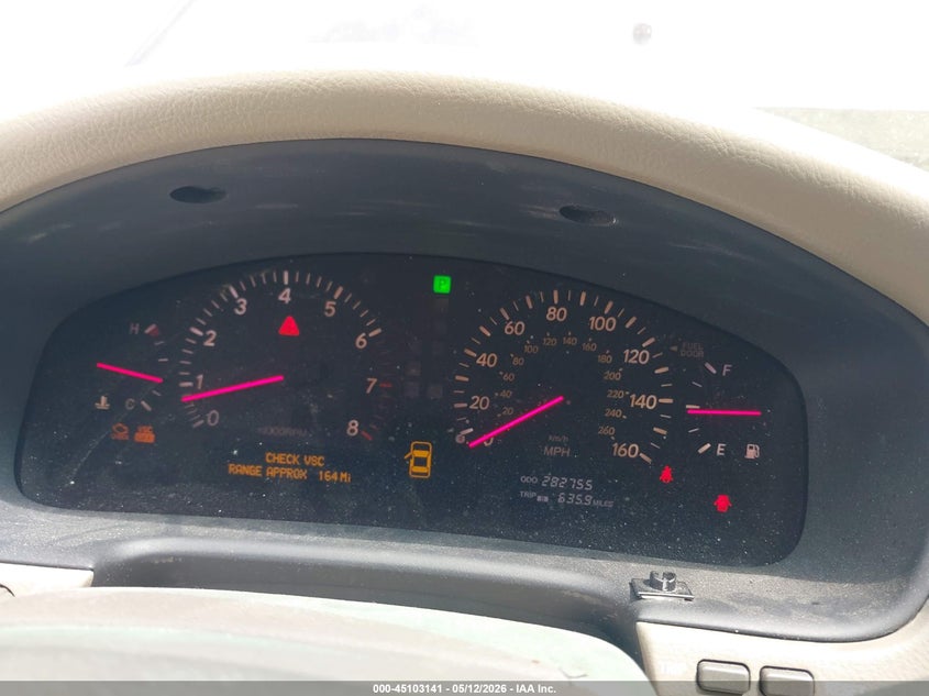 2003 Lexus Ls 430 VIN: JTHBN30F330116845 Lot: 45103141