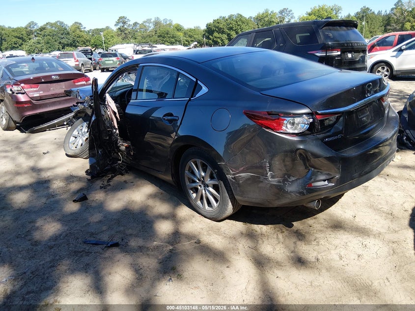 Vin: jm1gl1u51h1153607, lot: 45600714, mazda mazda6 sport 20173