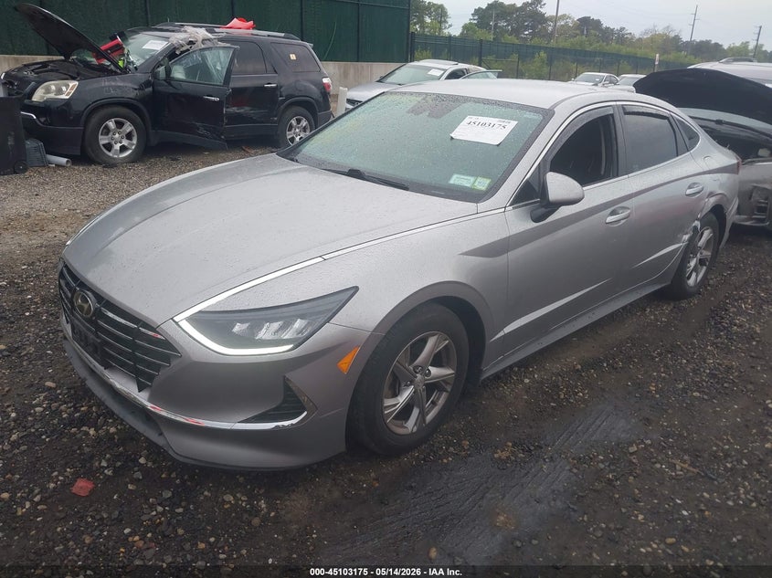 2021 Hyundai Sonata Se 5NPEG4JAXMH119960 photo 1