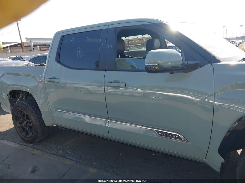VIN 5TFWA5DB2TX348457 2026 TOYOTA TUNDRA PLATINUM CREWMAX "5.5" BED