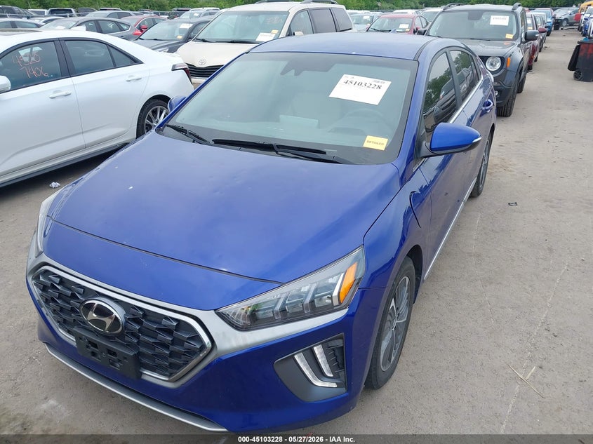 2021 Hyundai Ioniq Plug-In Hybrid Sel VIN: KMHC75LD3MU255904 Lot: 45103228