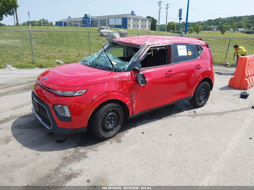 Vin: kndj23au8l7731210, lot: 45600795, kia soul lx 20202