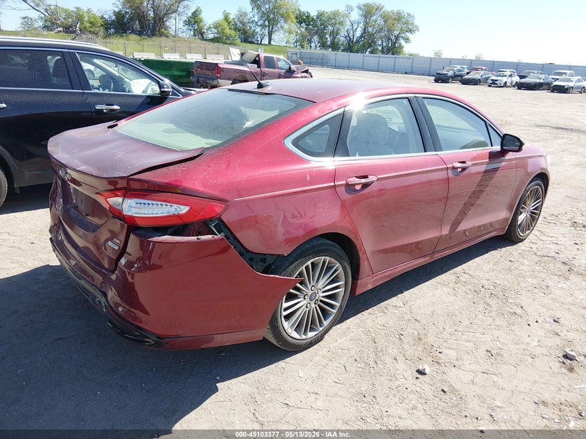 2016 FORD FUSION auction photo 4
