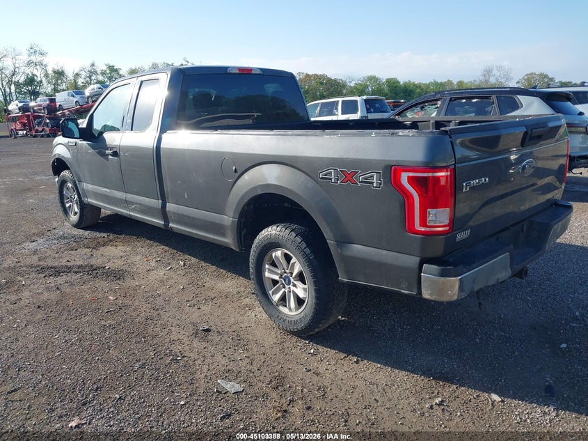 Vin: 1ftex1ef2fkd06540, lot: 45600954, ford f-150 xlt 20153