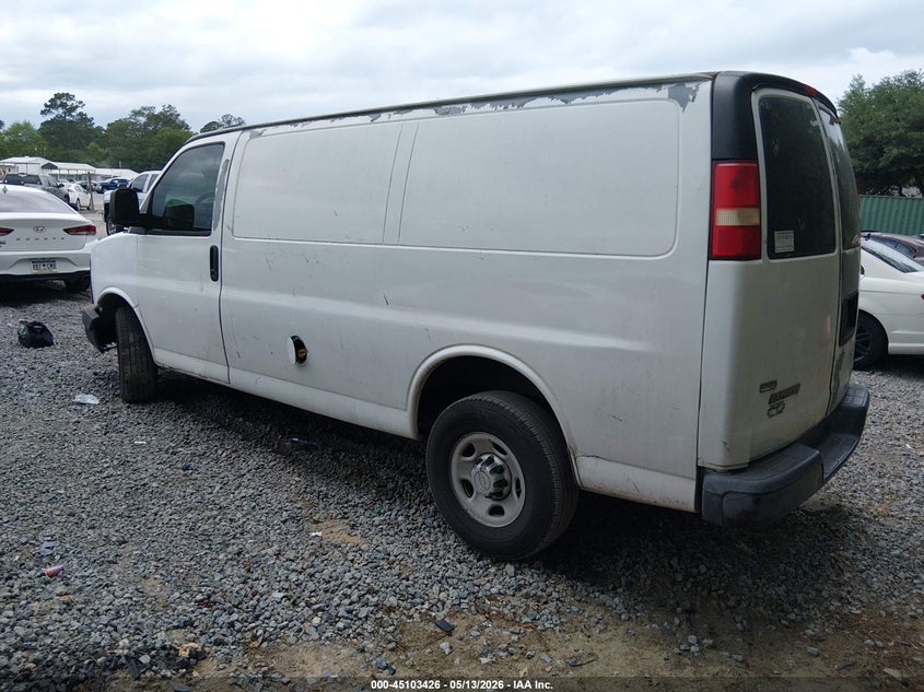 Vin: 1gczgfda1a1118045, lot: 45600992, chevrolet express 2500 work van 20103