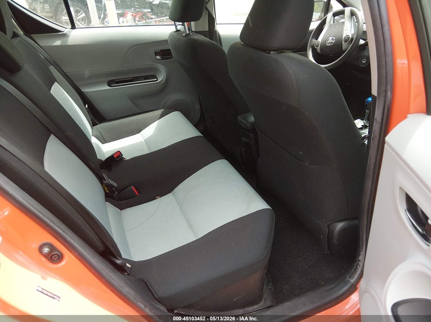 2013 Toyota Prius C Two VIN: JTDKDTB3XD1049454 Lot: 45103452