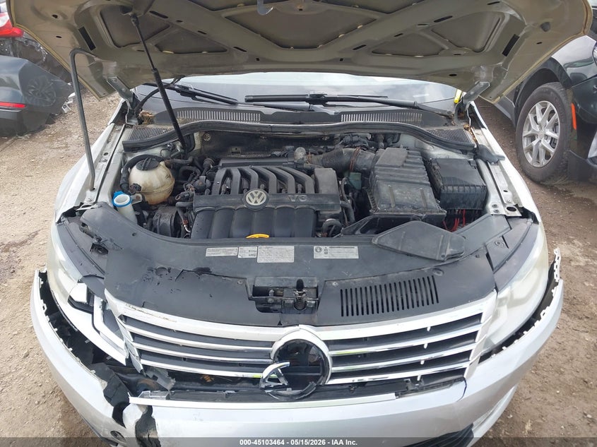 2013 Volkswagen Cc 3.6L Vr6 Lux VIN: WVWHU7AN5DE504210 Lot: 45103464
