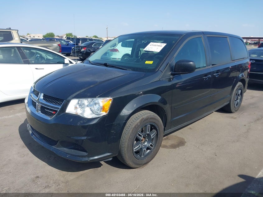 2014 Dodge Grand Caravan Se 2C4RDGBGXER327629 photo 1