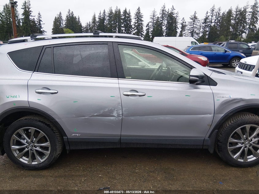 VIN JTMDJREV6JD155377 2018 TOYOTA RAV4 HYBRID LIMITED