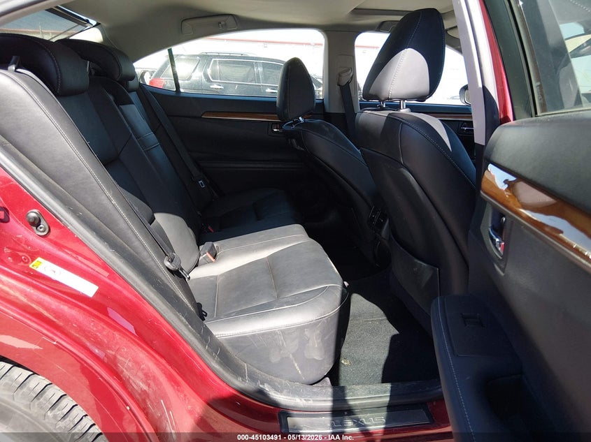 2013 LEXUS ES SEDAN 2.5L I-4 DOHC, VVT, 156HP