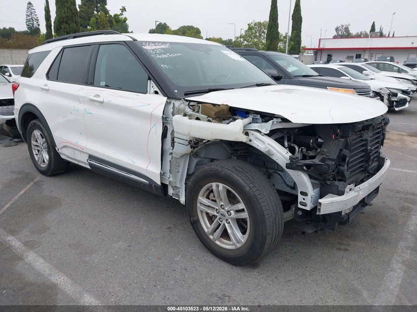 Vin: 1fmsk7dh2nga35158, lot: 45601089, ford explorer xlt 2022 img_1