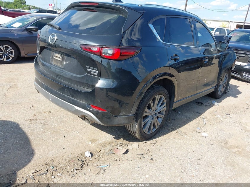 Vin: jm3kfbxy0r0365328, lot: 45601121, mazda cx-5 2.5 turbo signature 20244