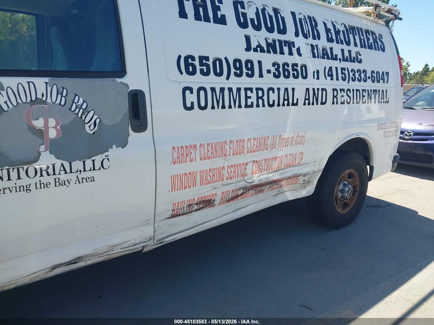 2006 GMC Savana Work Van VIN: 1GTFG15X961241026 Lot: 45103583