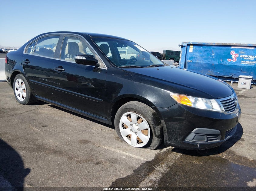 Vin: knagg4a86a5397320, lot: 45601159, kia optima lx 20101