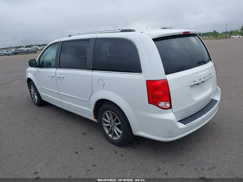 Vin: 2c4rdgcg1er194032, lot: 45601191, dodge grand caravan sxt 30th anniversary 20143