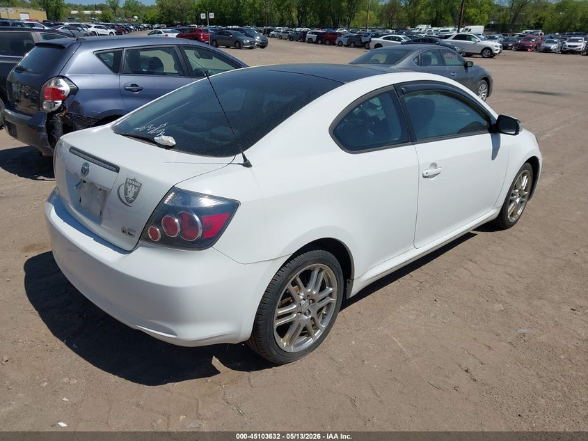Vin: jtkde3b76a0308928, lot: 45601198, scion tc 20104