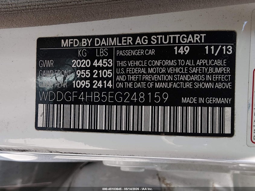 2014 Mercedes-Benz C 250 - widok 9