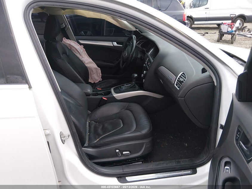 AUDI A4 2013 VIN WAUFFAFL0DN050340