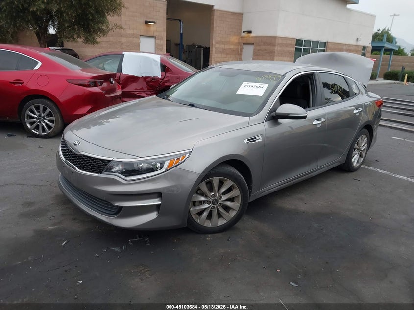 2018 Kia Optima Lx 5XXGT4L35JG268707 photo 1