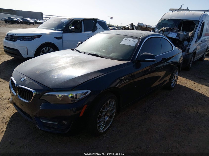 Vin: wba1f9c54gv545532, lot: 45601292, bmw 228i 20162