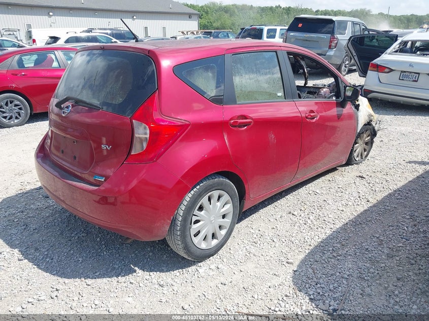 Vin: 3n1ce2cp0fl380023, lot: 45601318, nissan versa note s (sr)/s plus/sl/sr/sv 20154
