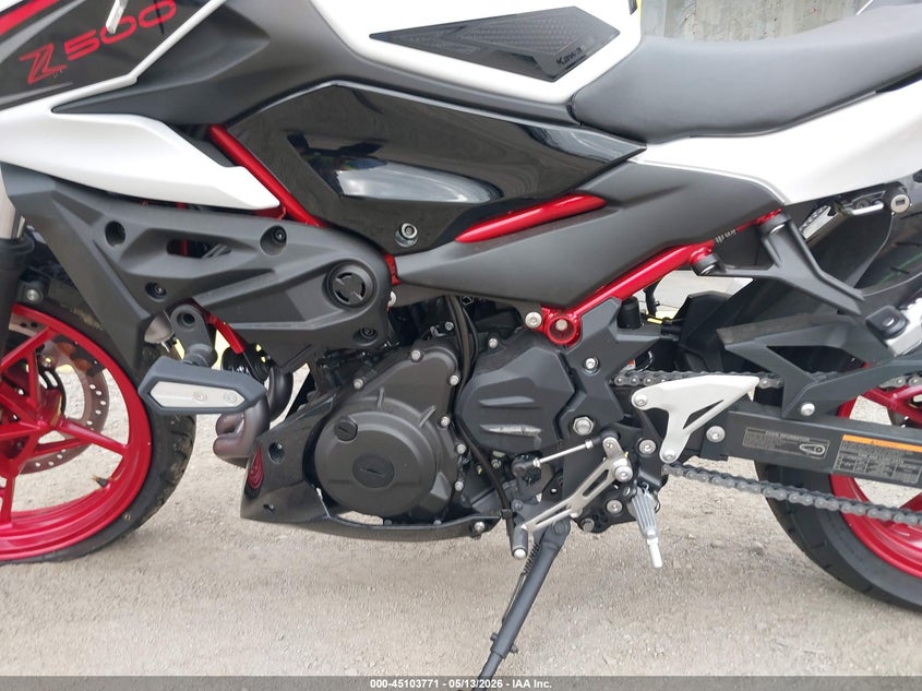 2026 Kawasaki Er500 VIN: ML5ERGF18TDA77925 Lot: 45103771