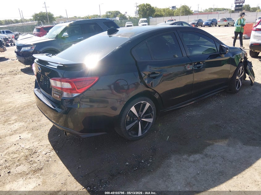 Vin: 4s3gkal66h3610915, lot: 45601361, subaru impreza 2.0i sport 20174