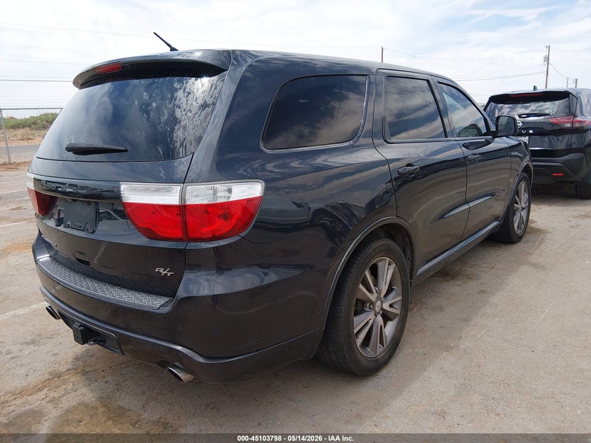 Vin: 1c4sdhct4dc661634, lot: 45601364, dodge durango r/t 20134