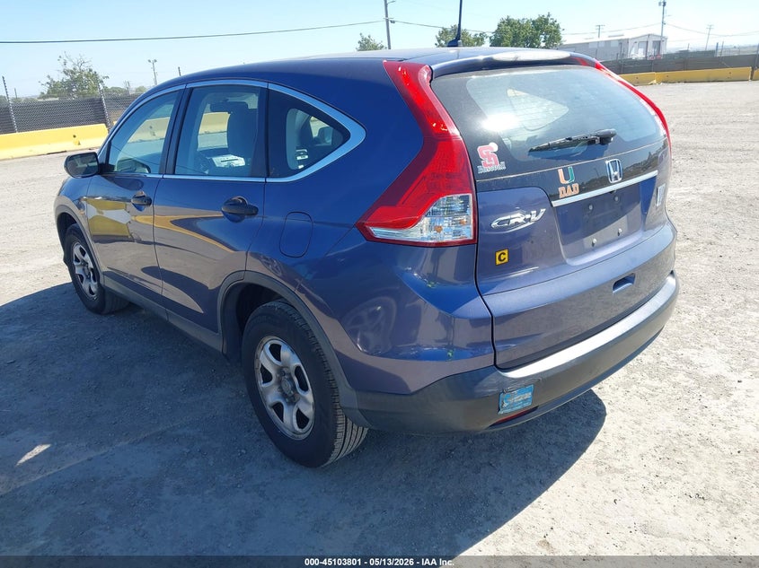 2014 HONDA CR-V SPORT UTILITY VEHICLE 2.4L I-4 DOHC, VVT, 185HP