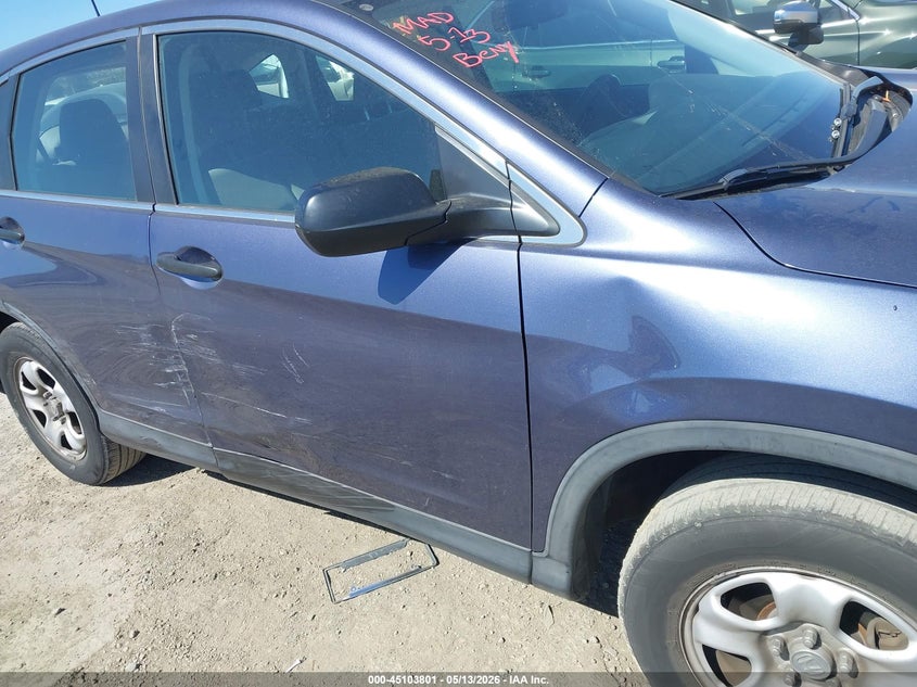 2014 HONDA CR-V SPORT UTILITY VEHICLE 2.4L I-4 DOHC, VVT, 185HP
