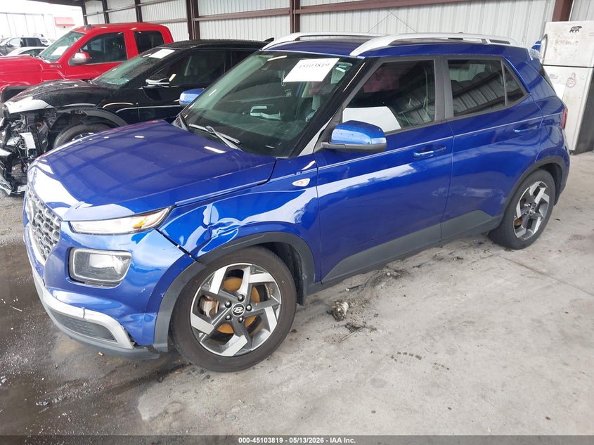 2021 Hyundai Venue Sel KMHRC8A34MU096666 photo 1