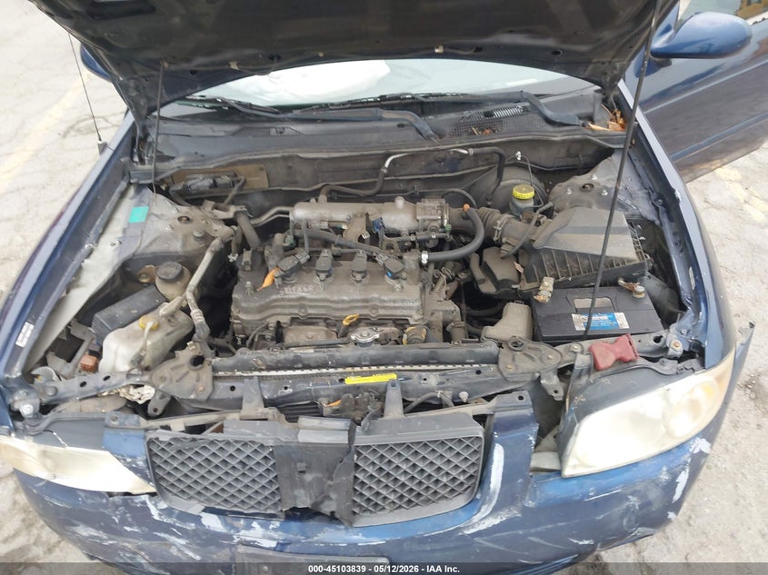 2005 Nissan Sentra 1.8/1.8S VIN: 3N1CB51D95L484902 Lot: 45103839