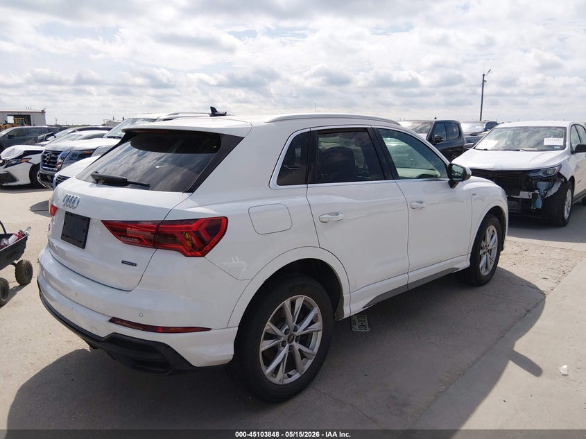 Vin: wa1decf32n1130170, lot: 45601414, audi q3 premium 45 tfsi s line quattro tiptronic 20224