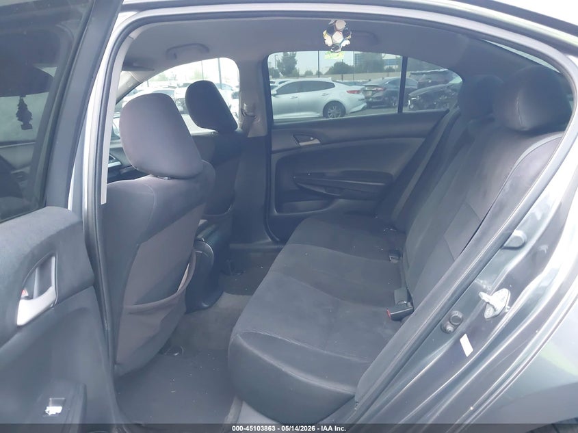 2012 Honda Accord 2.4 2.4 Lx-P grey Lot 111045103863 Vin 1HGCP2F42CA199065